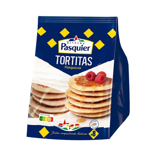 Alcampo PASQUIER Tortitas brioche pancakes 8 uds. 280 g