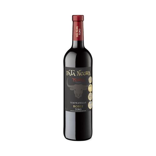 Alcampo PATA NEGRA Vino tinto roble con D.O.P. Toro botella 75 cl