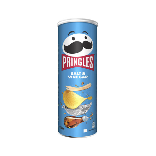 Alcampo Patatas con forma de teja sabor sal y vinagre PRINGLES 165 g