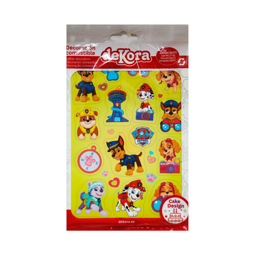 Alcampo PATRULLA CANINA Decoración comestible 17 5 g