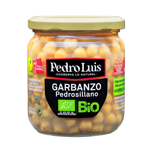 Alcampo PEDRO LUIS Garbanzo Pedrosillano ecológico bote 250 g