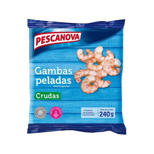 Alcampo PESCANOVA Gambas peladas bajas en grasa PESCANOVA 240 g