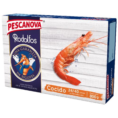 Alcampo PESCANOVA Langostino 20/40 cocido y ultracongelado PESCANOVA 800 g (P.N.E)