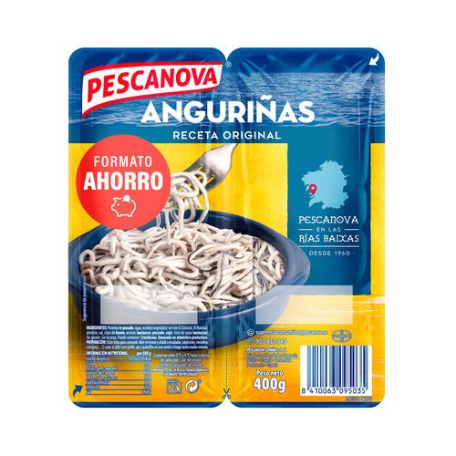 Alcampo PESCANOVA Sucedáneo de angulas "Anguriñas" 400 g