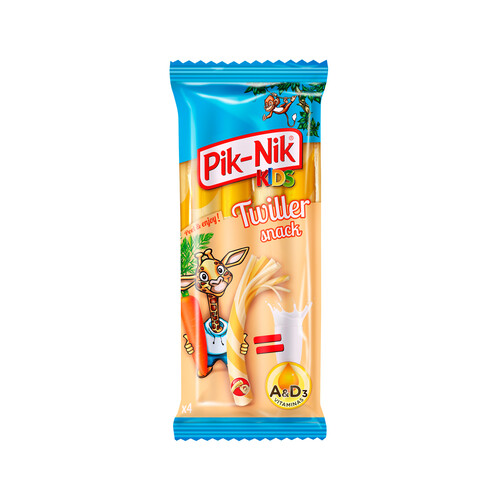 Alcampo PIK-NIK Queso semigraso a tiras especial niños PIK-NIK 80 g