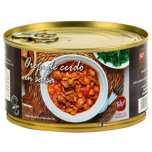Alcampo POLGRI Oreja de cerdo en salsa en conserva 425 g