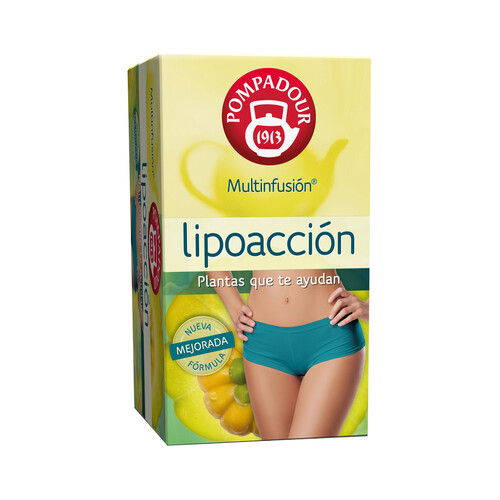 Alcampo POMPADOUR Multinfusión lipoacción 20 uds. 44 g