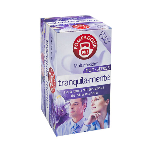 Alcampo POMPADOUR Multinfusión non stress 20 uds. 34 g