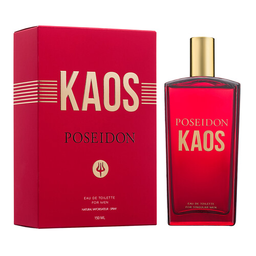 Alcampo POSEIDON Eau de toilette para hombre con vaporizador en spray POSEIDON Kaos 150 ml