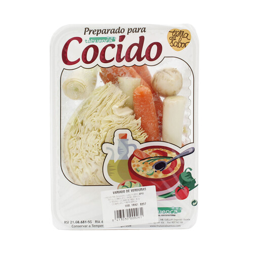 Alcampo Preparado para cocido bandeja TIERRA DE SABOR 1 kg