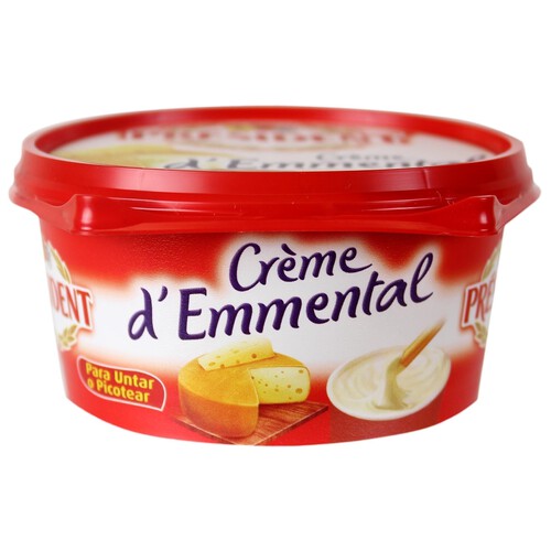 Alcampo PRESIDENT Crema de queso para untar emmental125 g