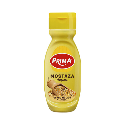 Alcampo PRIMA Original Mostaza de grano molido a la piedra 265 g