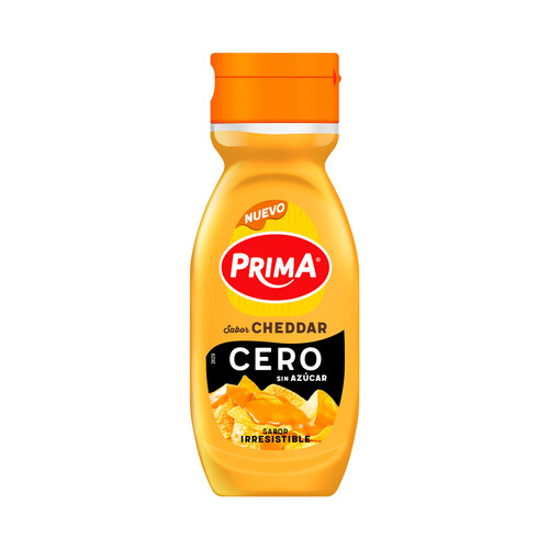 Alcampo PRIMA Salsa cheddar sin azucares añadidos 260 g