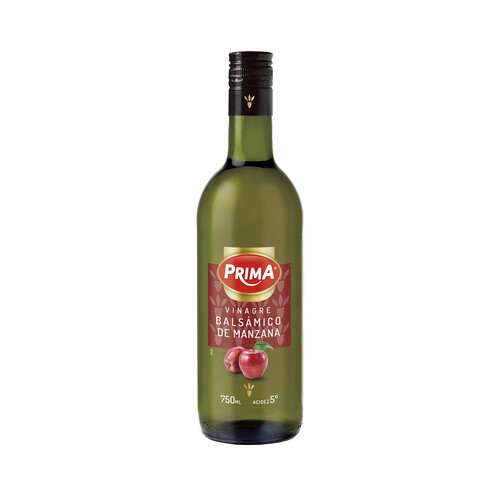 Alcampo PRIMA Vinagre balsámico de manzana PRIMA botella de 750 ml
