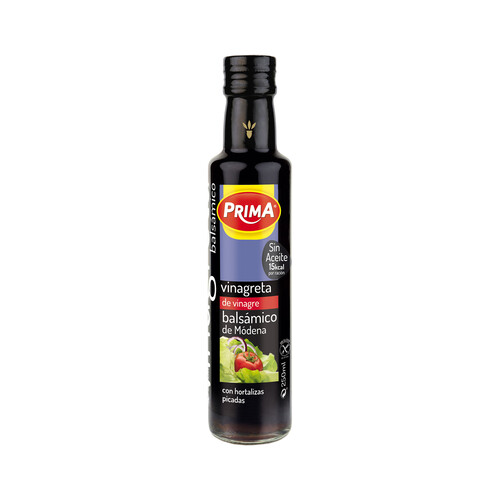 Alcampo PRIMA Vinagre balsámico de módena PRIMA botella de 250 ml