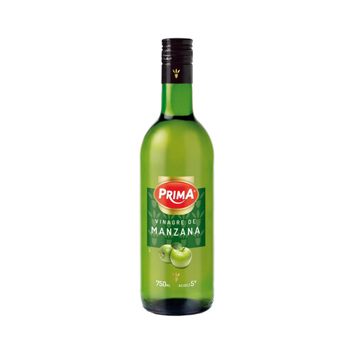 Alcampo PRIMA Vinagre de manzana crianza PRIMA botella de 750 ml