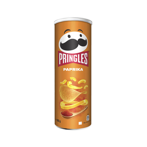 Alcampo PRINGLES Patatas con forma de teja PRINGLES PAPRIKA bote de 165 g