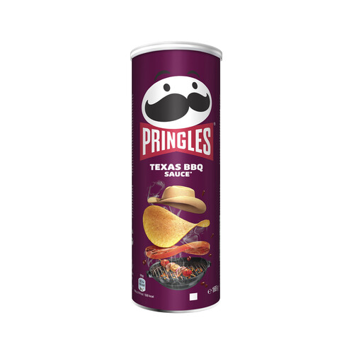 Alcampo PRINGLES Patatas con forma de teja sabor barbacoa PRINGLES 165 g