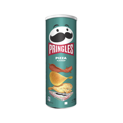 Alcampo PRINGLES Patatas con forma de teja sabor pizza PRINGLES 165 g