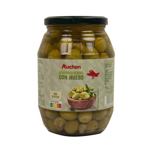 Alcampo PRODUCTO ALCAMPO Aceitunas verdes con hueso PRODUCTO ALCAMPO bote de 550 g