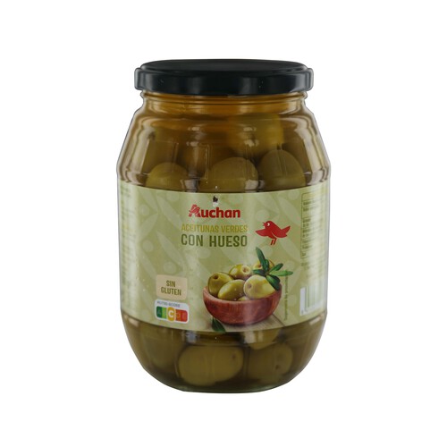 Alcampo PRODUCTO ALCAMPO Aceitunas verdes Gordal con hueso PRODUCTO ALCAMPO bote de 550 g