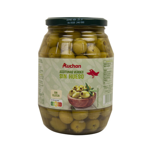 Alcampo PRODUCTO ALCAMPO Aceitunas verdes sin hueso PRODUCTO ALCAMPO 450 g