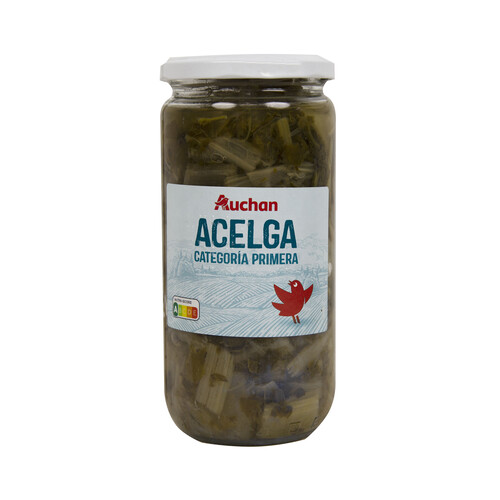 Alcampo PRODUCTO ALCAMPO Acelgas troceadas al natural frasco de 425 g