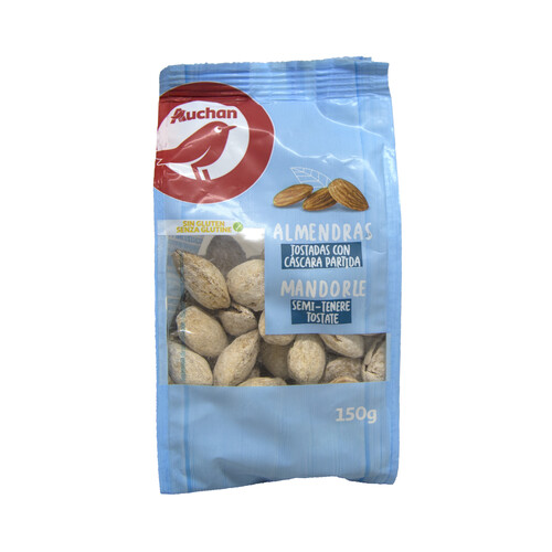 Alcampo PRODUCTO ALCAMPO Almendras tostadas con cáscara partida PRODUCTO ALCAMPO 150 g