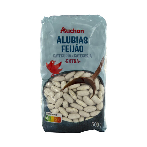 Alcampo PRODUCTO ALCAMPO Alubia blanca tipo riñón de categoria extra paquete de 500 g