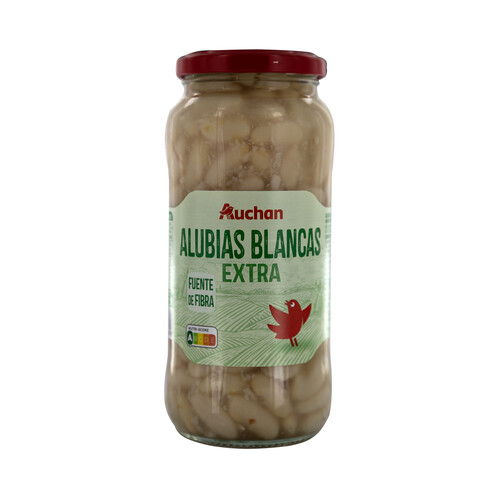 Alcampo PRODUCTO ALCAMPO Alubias blancas (judias) extra cocidas bote 400 g
