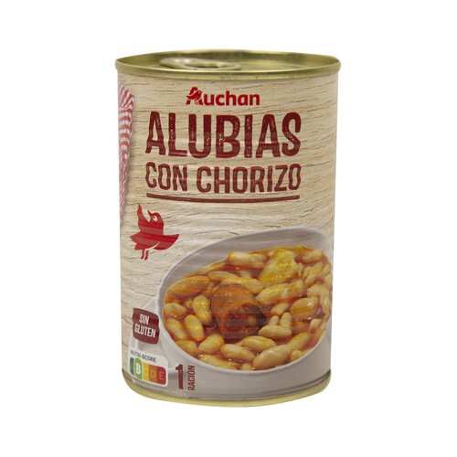 Alcampo PRODUCTO ALCAMPO Alubias con chorizo PRODUCTO ALCAMPO 430 g