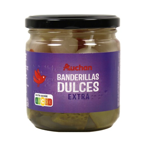 Alcampo PRODUCTO ALCAMPO Banderillas dulces extra PRODUCTO ALCAMPO frasco de 160 g