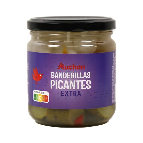 Alcampo PRODUCTO ALCAMPO Banderillas picantes extra PRODUCTO ALCAMPO frasco de 160 g