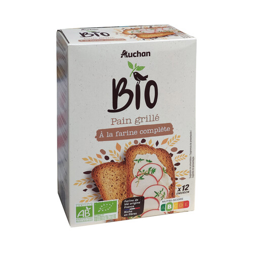 Alcampo PRODUCTO ALCAMPO Bio Pan tostado multicereales con harina integral 250 g