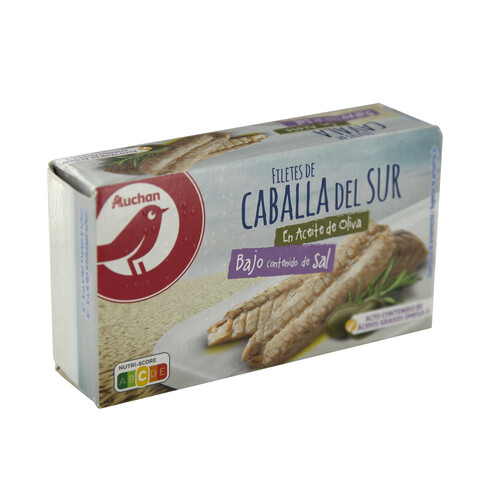 Alcampo PRODUCTO ALCAMPO Caballa del sur en aceite de oliva baja en sal 85 g