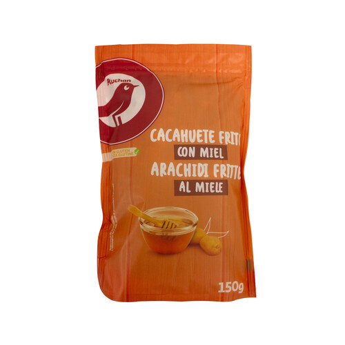 Alcampo PRODUCTO ALCAMPO Cacahuetes fritos con miel PRODUCTO ALCAMPO 150 g
