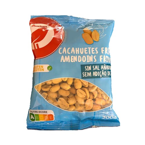 Alcampo PRODUCTO ALCAMPO Cacahuetes fritos sin sal añadida PRODUCTO ALCAMPO 200 g