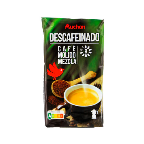 Alcampo PRODUCTO ALCAMPO Café descafeinado molido mezcla intensidad 8 250 g