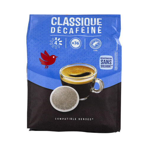 Alcampo PRODUCTO ALCAMPO Café en capsulas descafeinado I5 36 uds