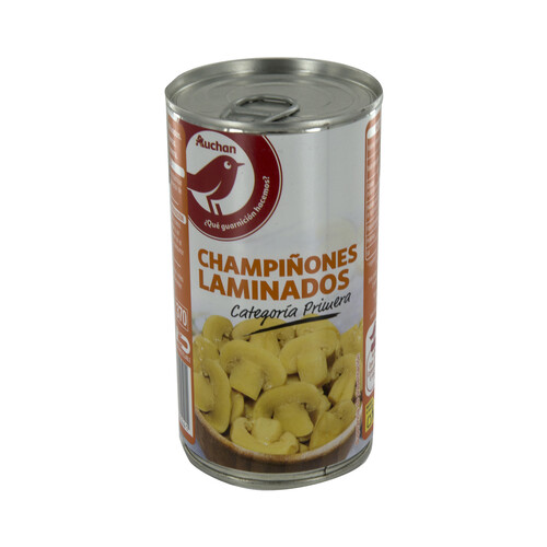 Alcampo PRODUCTO ALCAMPO Champiñones laminados lata de 185 g