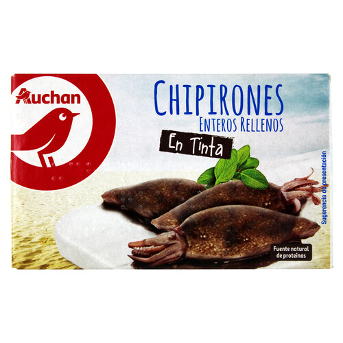 Alcampo PRODUCTO ALCAMPO Chipirones rellenos en su tinta 72 g