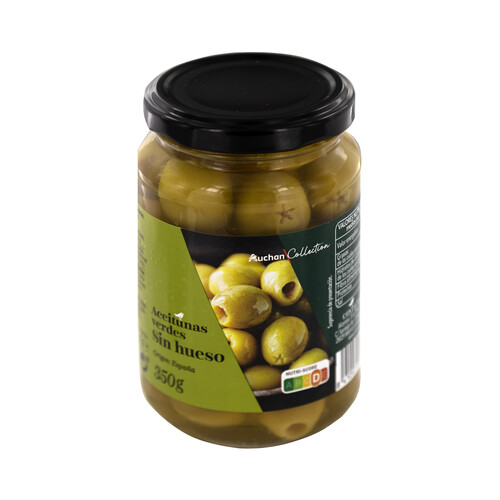 Alcampo PRODUCTO ALCAMPO Collection Aceitunas verdes manzanilla grandes sin hueso 150 g