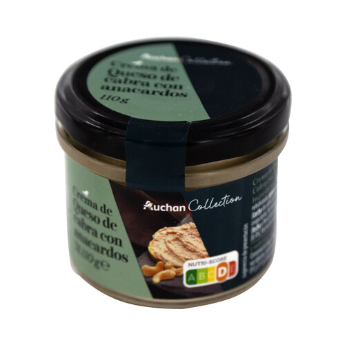 Alcampo PRODUCTO ALCAMPO Collection Crema de queso de cabra con anacardos 110 g