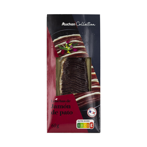 Alcampo PRODUCTO ALCAMPO Collection Jamón de pato de origen francés cortado en finas lonchas 60 g