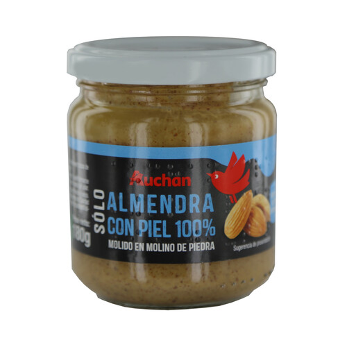 Alcampo PRODUCTO ALCAMPO Crema de almendra con piel sin gluten 180 g