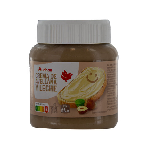 Alcampo PRODUCTO ALCAMPO Crema de avellana y leche 400 g