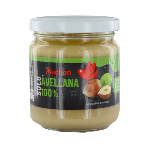 Alcampo PRODUCTO ALCAMPO Crema de avellanas elaborada sin gluten 180 g