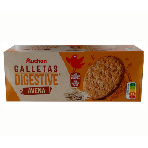 Alcampo PRODUCTO ALCAMPO Digestive Galletas con avena 425 g