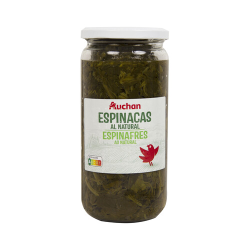 Alcampo PRODUCTO ALCAMPO Espinacas al natural frasco de 425 g