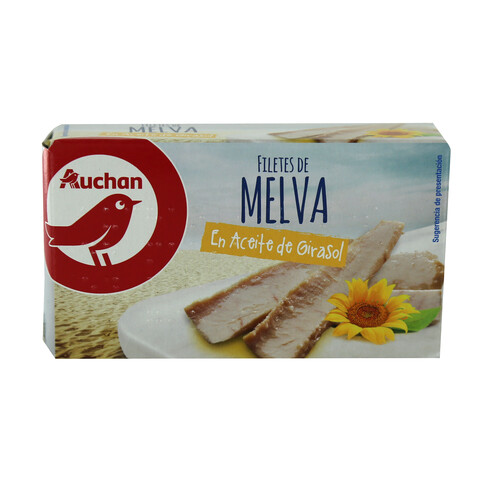 Alcampo PRODUCTO ALCAMPO Filetes de melva en aceite de girasol lata de 85 g